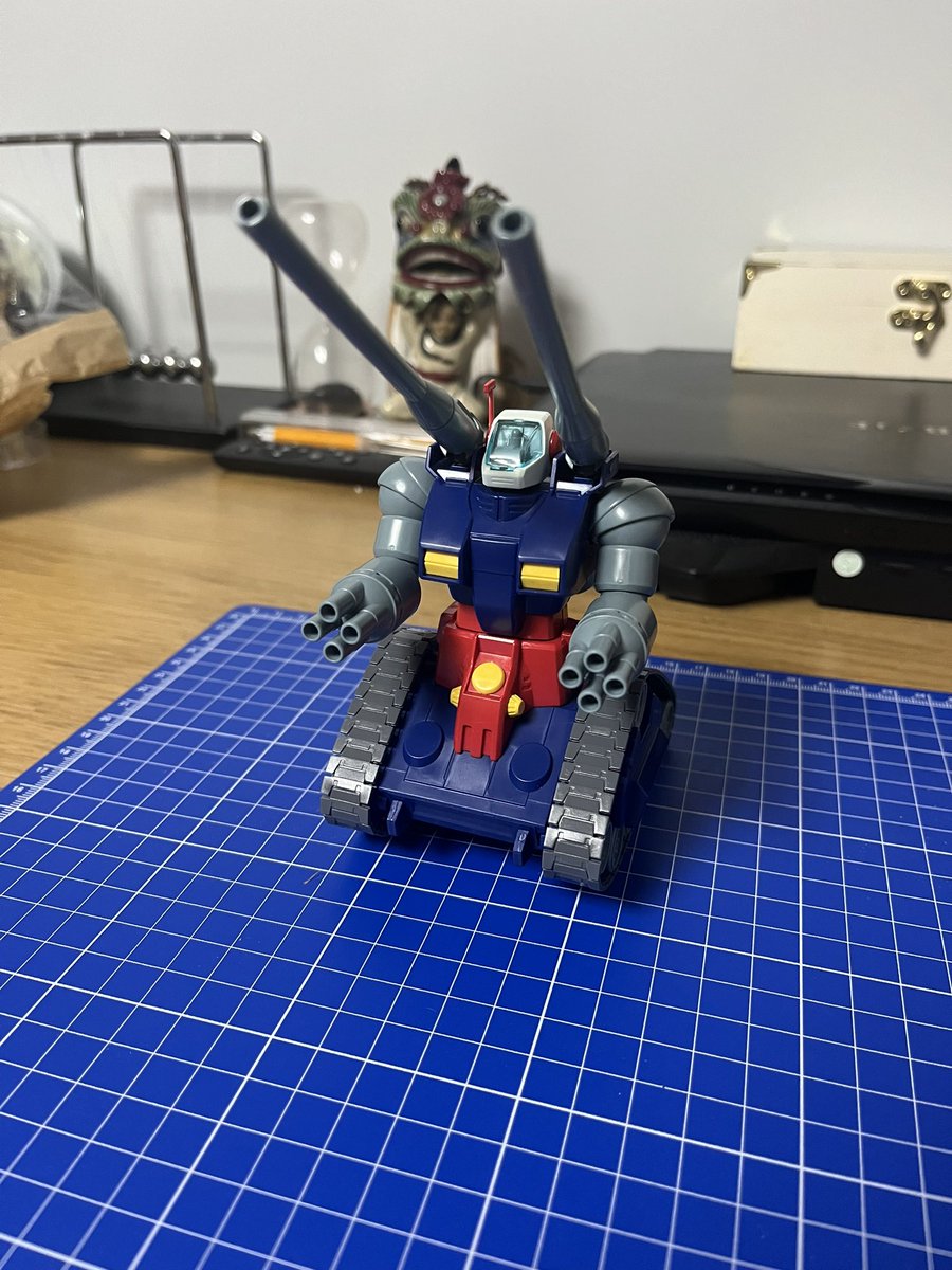 doomranger4's tweet photo. Name: RX-75 ‘GUN TANK’
Grade: HG
Date started:20/3/24
Date finished:20/3/24
Time taken: 2.5 hours
Difficulty: 2/10
Enjoyment: 6/10
Looks: 6/10
Price: 7/10
Notes: good build had cool techniques used like the treads are the coolest part and is a good looking build https://t.co/C5EjnBJaiK