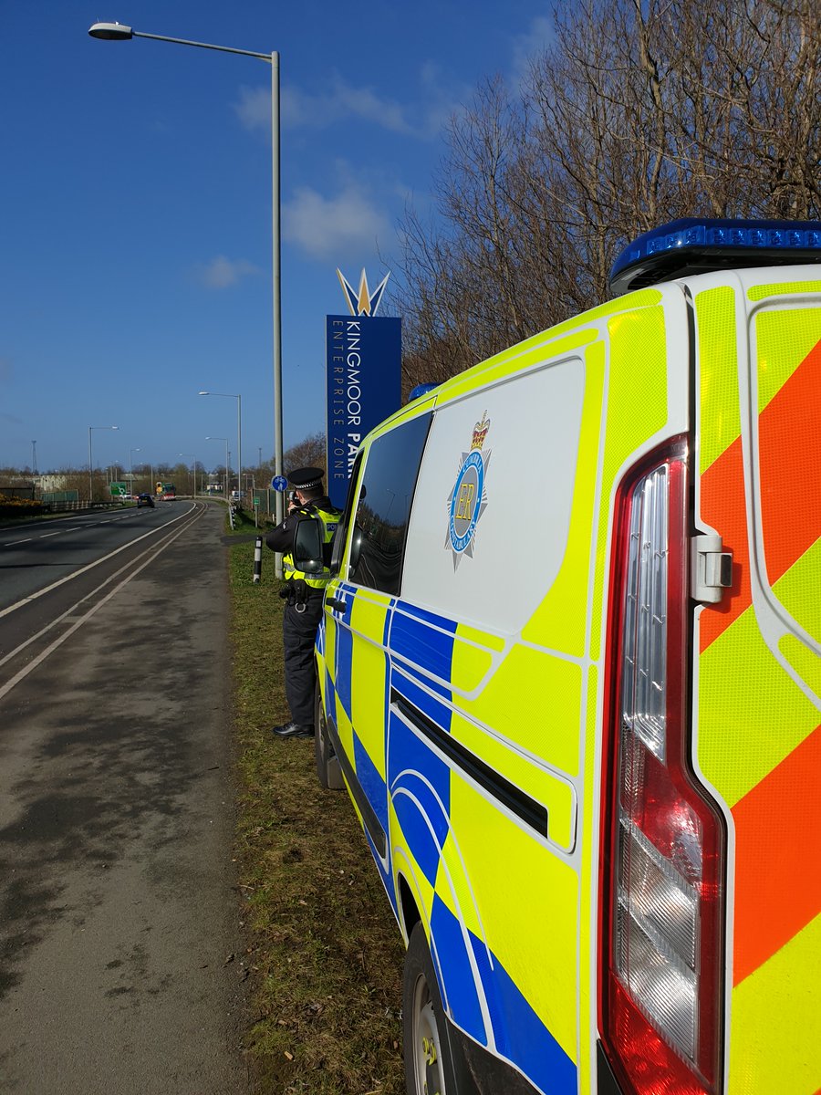 You Said We Did Due to concerns raised by residents in Carlisle about speeding vehicles in our streets, PC 3388 and PC 3387 have been out today conducting speed monitoring checks around Brampton Road and the A689 Kingstown bypass. #Cumbriapolice #Neighbourhoodpolicing