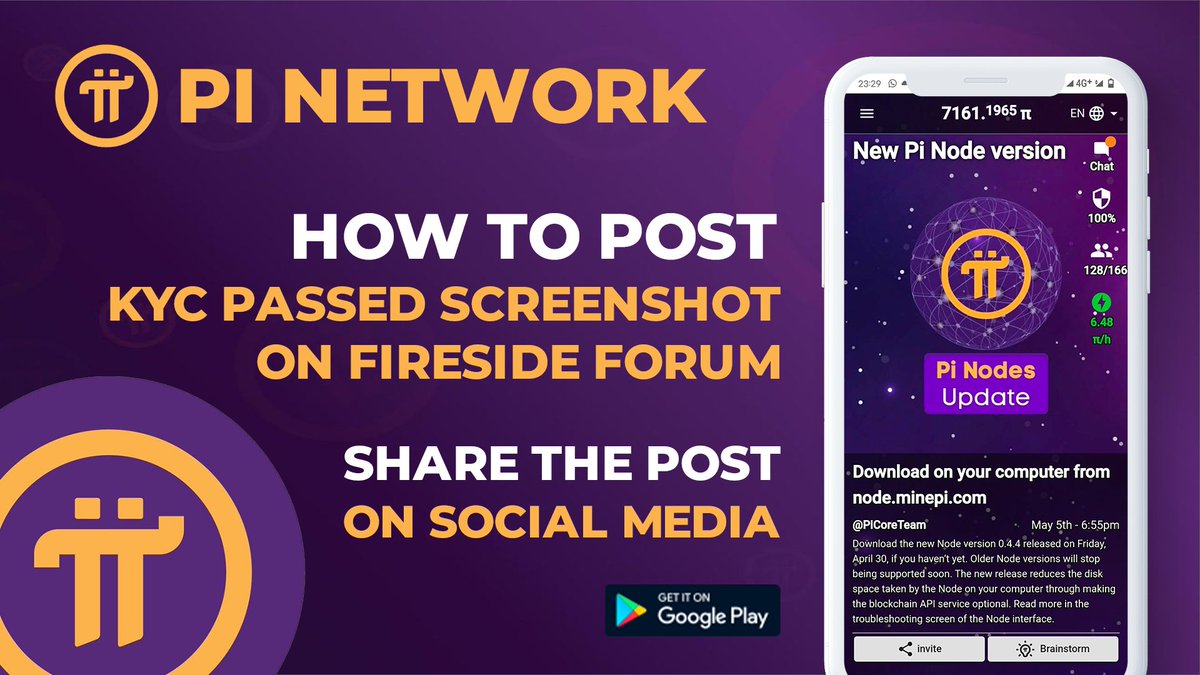 MrDigitalDesk's tweet photo. 🔥 Pi Network: KYC Post on the PiDay2024 | Share KYC Passed Screenshot 🔥

🎥 Watch the video here: https://t.co/dAMWVro7ZZ

▶️ Invitation Code: mostafig

🌐 Telegram: https://t.co/qeK9oA3iEV

#PiNetwork #KYCVerification #PiDay #PiDay2024 #KYCPassedScreenshot https://t.co/JGi3x4wnuh