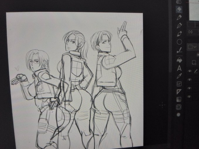 ベテラン女兵士選抜…
兵団組織は君を求めている!みたいな 