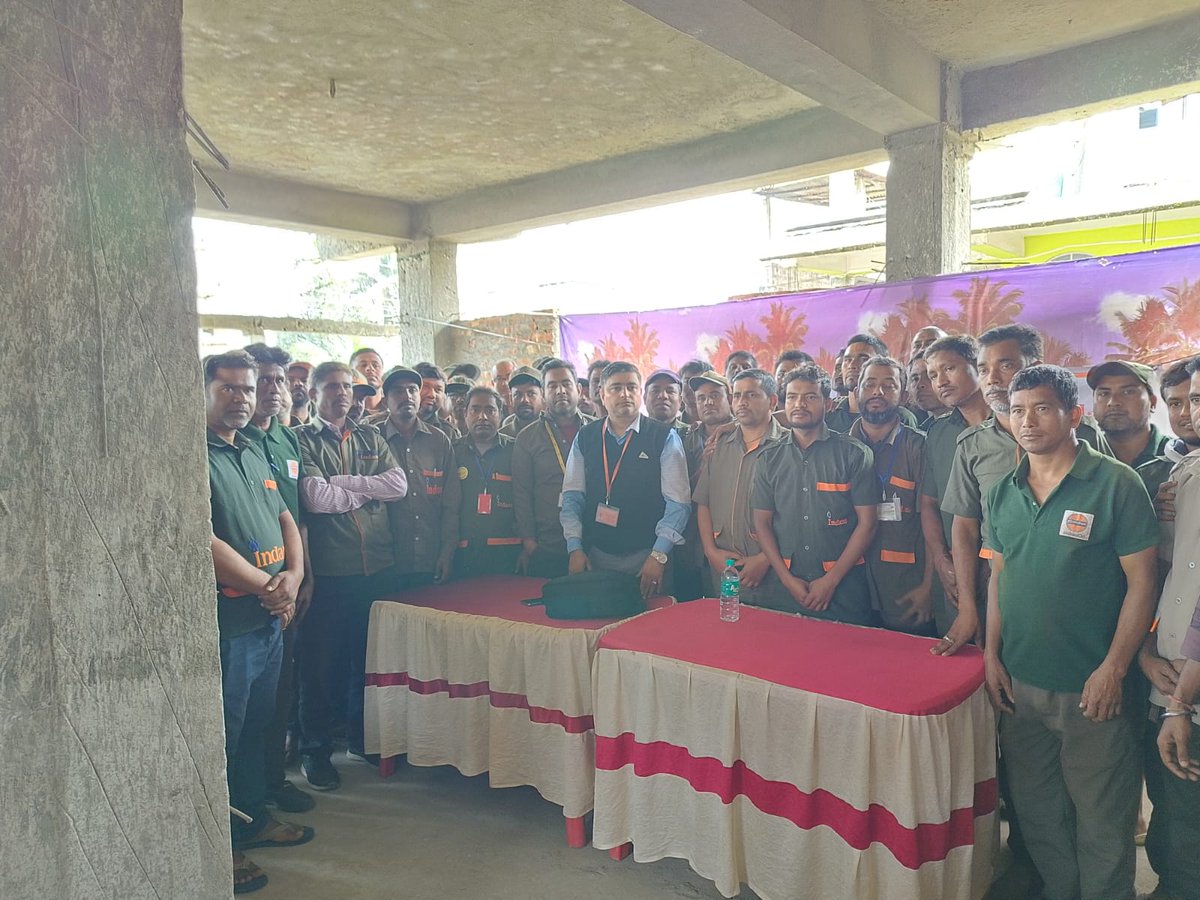 IndaneAOGhy's tweet photo. Safety Campaign & training of Delivery boys for App based safety checks conducted under Bongaigaon LSA. A total of 76 nos Delivery boys were present in the programme. #IOCL_assam #gramesh https://t.co/TaTnAnYp2f