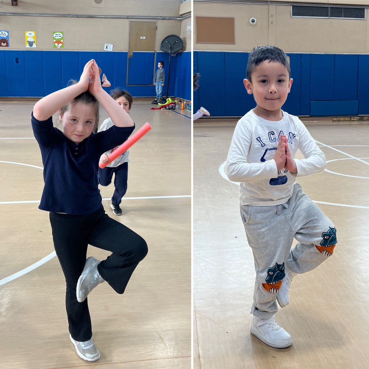 MrsKenneyPE's tweet photo. Yoga tag fun today with these balance rockstars! @husslebee#LittleSchoolBigHeart #NPSPride https://t.co/pbCApqN876