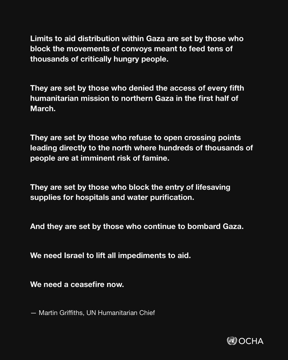 There has been a lot of debate and finger-pointing about the challenges to getting aid to people in need in Gaza. So, let’s settle this once and for all.