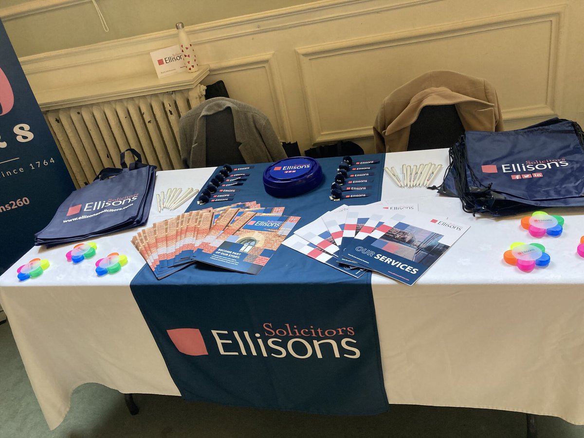 Earlier this week, we were pleased to attend the Job Fair at Bury St Edmunds and speak to so many people about a career in the legal sector. #EllisonsWay #Careers #LegalCareer