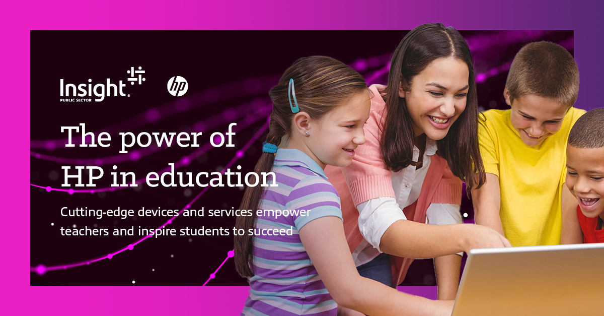 InsightEnt's tweet image. Transform learning at your school with Insight&apos;s Device as a Service (#DaaS), which allows you to bundle HP devices with essential solutions. Empower the future of education with HP and Insight!

Learn more: ms.spr.ly/6017cUmxL 

#EducationTechnology #EducationSolutions