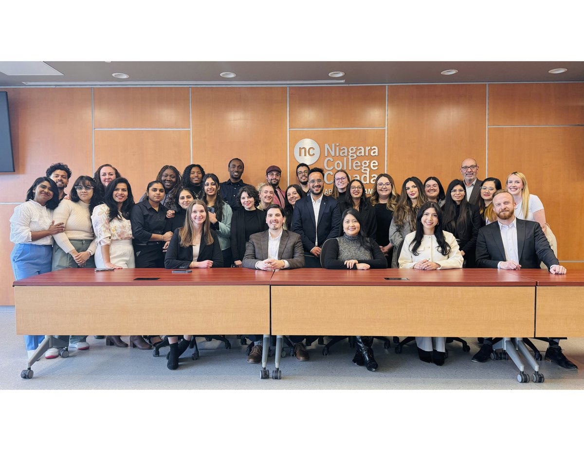 Congrats to the NC PR class of 2023-24 - you made it! Thanks for choosing <a href="/niagaracollege/">Niagara College</a>. Wishing each of you great success. Thanks to the 5 NC PR grads (seated)who attended our annual PR Grad Panel: Brenna McCutcheon, Cole Patton,@tricia_bernardo, <a href="/racheldedinsky/">Rachel</a> &amp; <a href="/RayMcIlroy/">Ray McIlroy</a>.