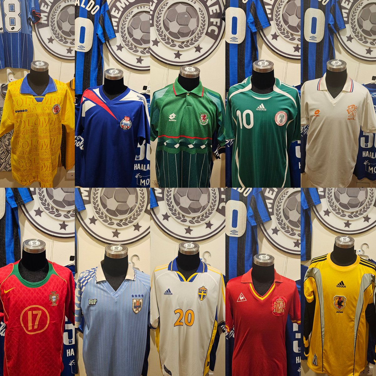 International break and keeping with the theme I have some absolute gems available

Pictures, prices and sizes are all below

Also have many shirts available, just drop me a message if there's something you're looking for

<a href="/_FullKitWankers/">FKW</a> <a href="/shirt_x/">The Shirt X-change</a> <a href="/FinderShirt/">The Football Shirt Finder ⚽️🔍</a>