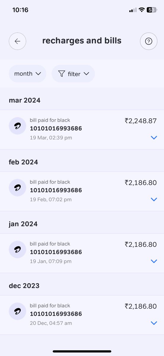 dev63's tweet image. Despite receiving payment Airtel keeps sending message due to nonpayment service suspended ⁦@airtelindia⁩
