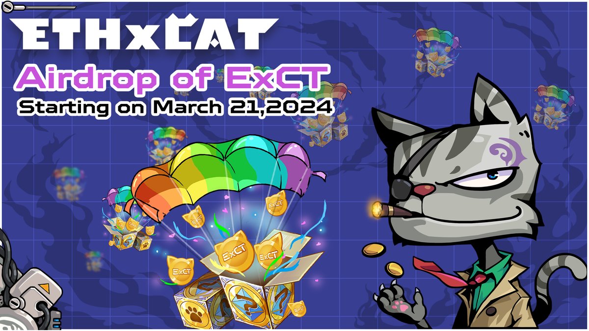 XCATSFOUNDATION's tweet photo. ๐๐ Only 2 days left to join our FREE Airdrop this week!
Complete your tasks quickly and you could be the lucky ๐ new member to win big prize 1,000 $ExCT !
Donโt miss out โ every participant will get 10-100 $ExCT.
Act fast and win big! ๐ฐ๐ #Airdrop #Crypto #ExCT
๐Task Link: https://t.co/5RvJ0OlsKh
If you want to know what $ExCT is. Please read our whitepaper here: https://t.co/vKqSCUkyon
#ETHxCAT #GameFi #ARB