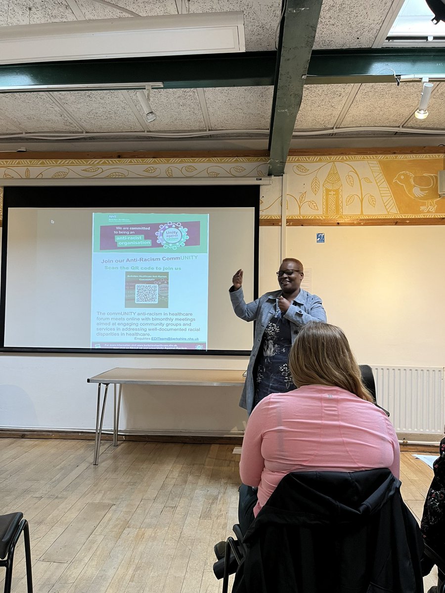 EmmaTompkins6's tweet photo. Thanks to @UtulivuRdg I was invited to a conference joining grass roots community groups, third sector and statutory colleagues to discuss health inequalities in Reading, particularly in relation to seldom heard communities. https://t.co/drpdNfjIKq