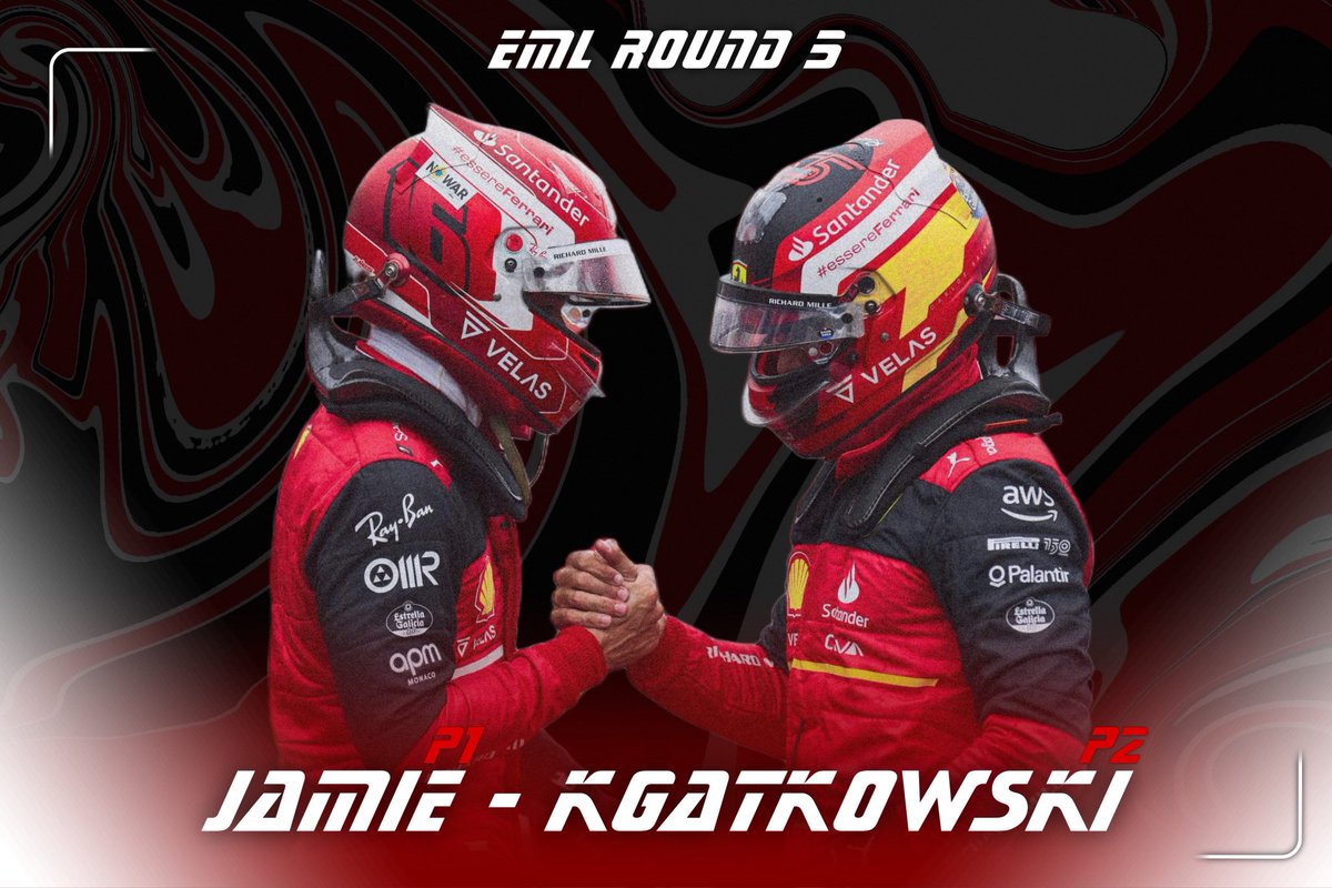 🔸𝗥𝗔𝗖𝗘 𝗥𝗘𝗦𝗨𝗟𝗧𝗦 | @EML_F1 

<a href="/CPI_Jamie/">𝓳𝓪𝓶𝓲𝓮</a> | 🅠➊ - 🅡➊ 
#KGatkowski | 🅠➋ - 🅡➋

🔺Around a year ago we didn’t even manage to qualify for F2. 

🔹 Since then we won the title following season in F2 and now reached a new milestone with a 1-2 in F1

Can we go all the way?