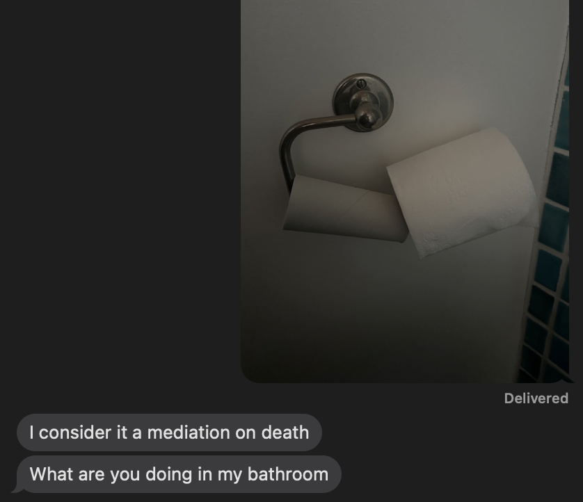 On Living With a Man