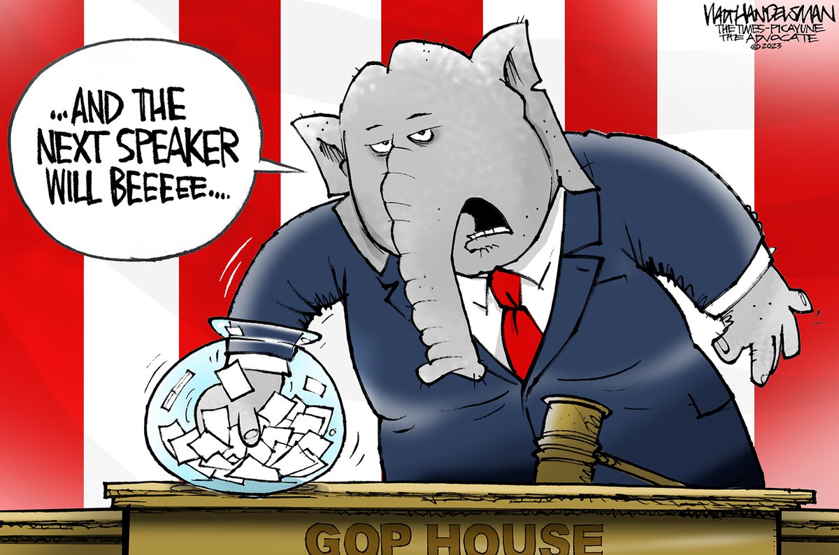 BoboWonderdog's tweet photo. #SwampOmnibus
#VacateTheChair
#HouseFreedomCaucus
@freedomcaucus
#SecureTheBorder
House Republicans Need A Strong Speaker https://t.co/a867FgoS2t