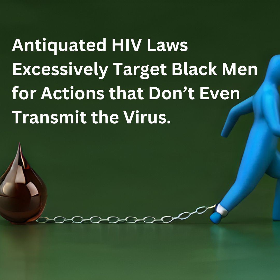 📢 Most #HIV crime prosecutions unlikely to transmit HIV. It mostly affects #Black people. 6 states require offenders to register as #sexoffenders. Let’s #repeal #discriminatory laws nationwide! @WilliamsPolicy @EqualityOhio #EndHIVCriminalization shorturl.at/mxRVW 📚