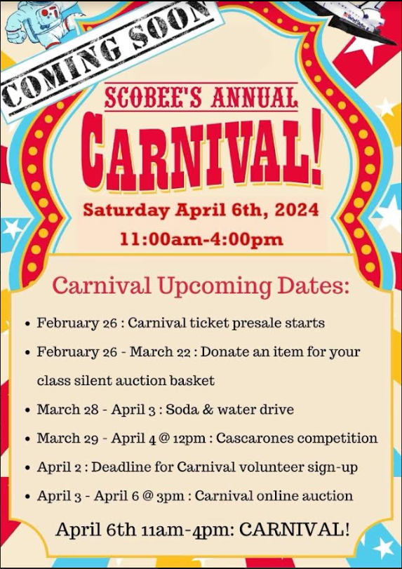 Mark your calendars for Scobee Elementary's annual carnival!! Tickets are on sale NOW!!! @NISDScobee @geriberger08