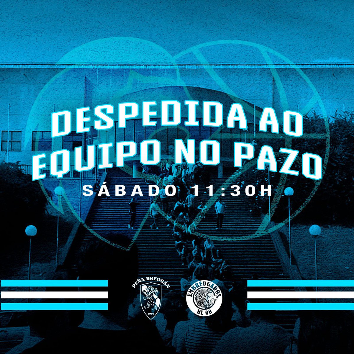 basketceleste_'s tweet photo. O DERBI COMEZA NO PAZO ! 🔥 

Non podes faltar. @PenhaBreogan @EmbreogadosBL 
⏳ 11:30 
📍 Pazo dos Deportes de Lugo https://t.co/hAjstkY799