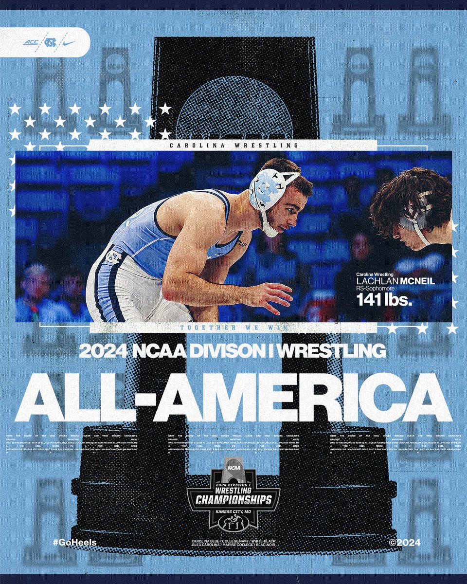 Lachlan McNeil: 𝑨𝒍𝒍-𝑨𝒎𝒆𝒓𝒊𝒄𝒂 #GoHeels | #NCAAWrestling