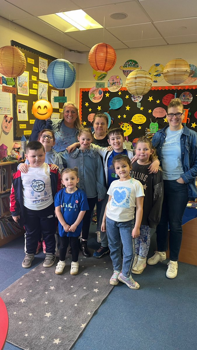 deaf_superpower's tweet photo. Sign Language Week 2024. 
A brilliant week. The children have all embraced it. #GoBlueforBSL #NDCS @llwyncrwn https://t.co/eFrB8YLaIm