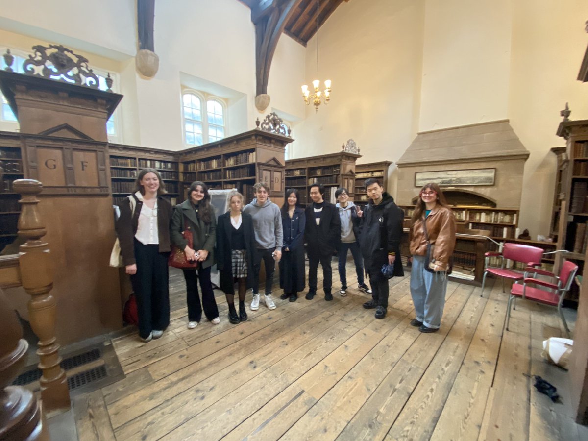 EmilyCorran's tweet photo. I had great joy in visiting two fabulous archives today with @UCLHistory students.The morning, the munimrnts room of Westminster Abbey @wabbey, led by the amazing Matthew Payne. In the afternoon @lampallib Lambeth Palace Library, facilitated by Emily Rumble. https://t.co/iLnhadJs1f