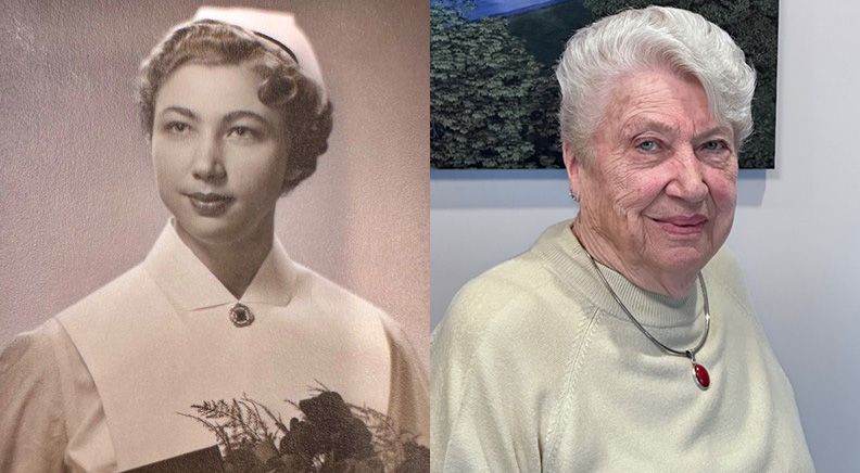 It is easy to see that Donna, now 83, was one of those old-school nurses: stoic and no-nonsense, one of the ones that wore a nursing cap that held every strand of her hair exactly in the right place—the kind of nurse who commanded respect. Read more: buff.ly/3TNPkqj