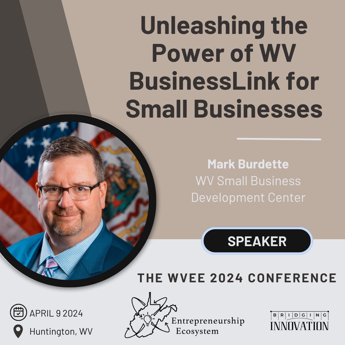 markburdette's tweet photo. Thrilled to be part of #WVEE2024! Ready to share insights on building vibrant entrepreneurship ecosystems in West Virginia. Let's grow together! 🚀 #Entrepreneurship #WestVirginiaGrowth #BridgingInnovation #EcosystemBuilding #YesWV. Learn more and register https://t.co/51viHy5VPq https://t.co/GXZVN2wvAx