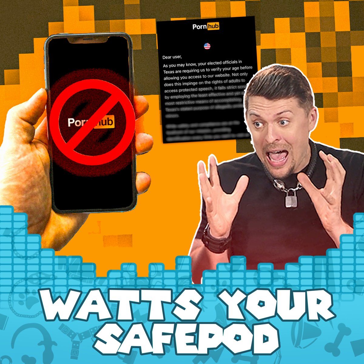 WattsTheSafewrd's tweet photo. So what's up with the Pornhub, Patreon, Gumroad and other NSFW bans? #EarnItAct @kristoferweston
Refresh that feed and get your ear holes ready, we did have to reupload this morning. Apologies
Itunes: https://t.co/wiCPKPoVnk
Spotify: https://t.co/CB7oXGEULb https://t.co/efU93Vyw6x