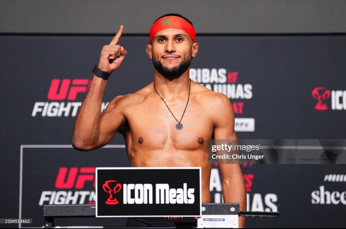 O F F I C I A L for @moroccandevil45 🇲🇦 Tune in to Youssef’s return to the @ufc octagon • MAIN CARD TOMORROW starting at 8pm MST @espn + 😈 #FactoryX #Xonthechest
