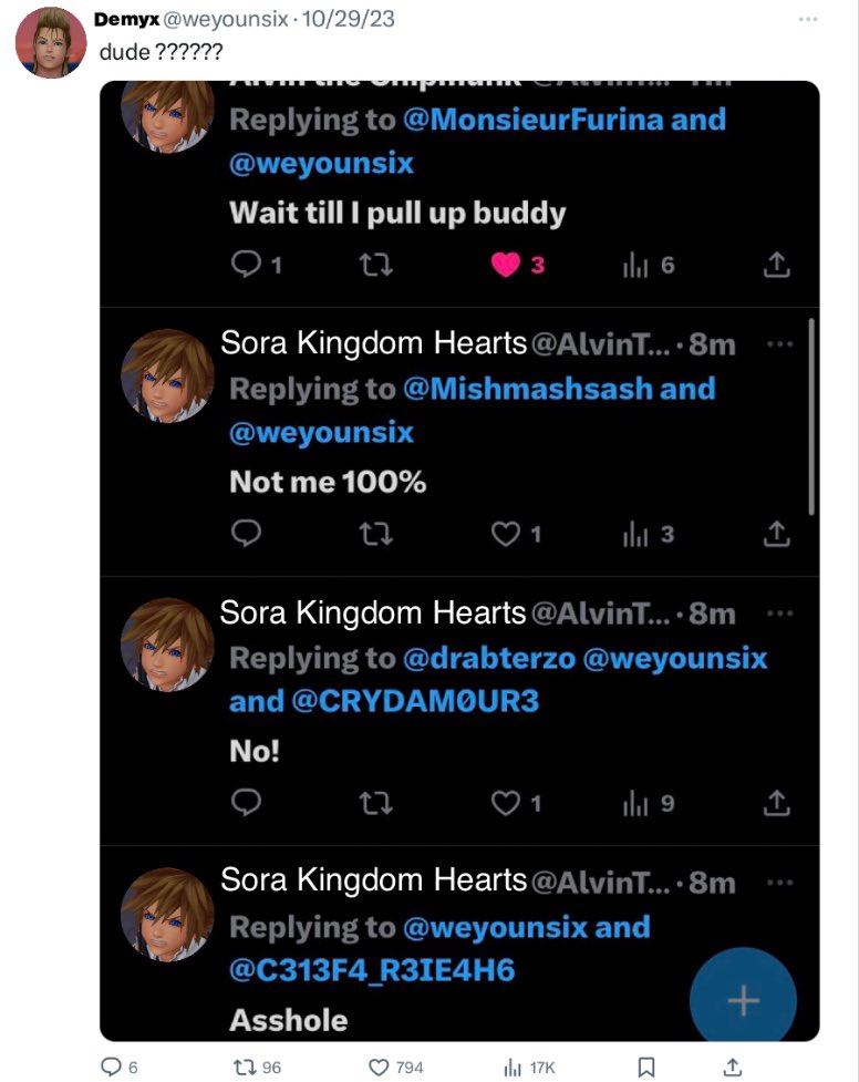 I love demyx vs sora kh2 posting