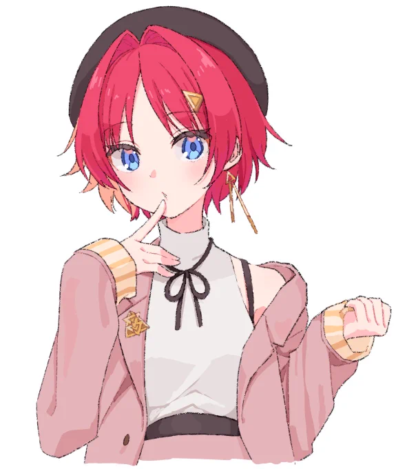 センター分けアンちゃん可愛いね… #絵ンジュ