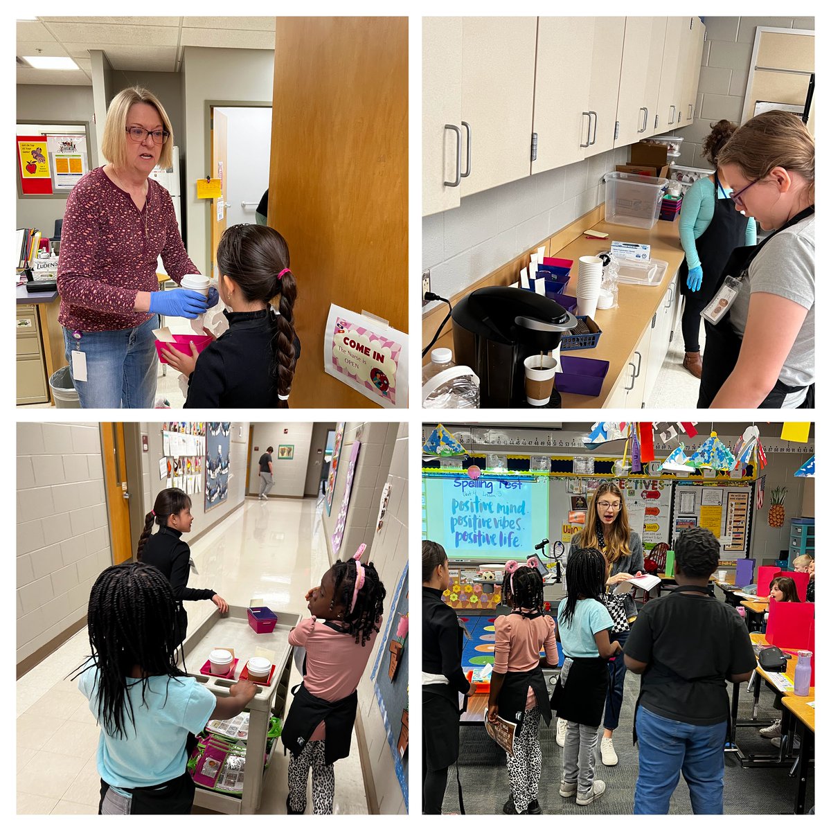 MsBean512's tweet photo. We are so lucky at OPC to have this student-led coffee shop/delivery service every Friday! @OPC_512 https://t.co/CEsjDBZudP