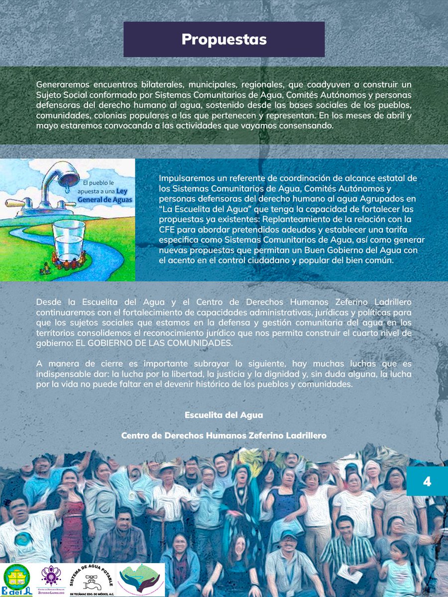 Centro de Derechos Humanos Zeferino Ladrillero tweet media