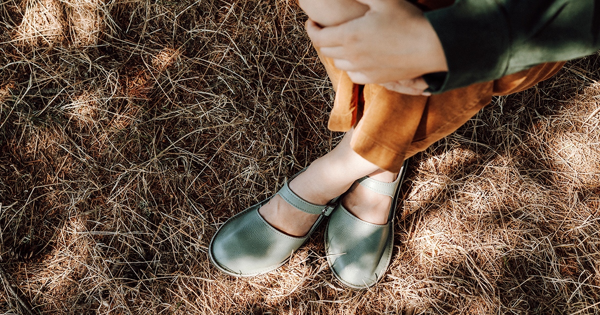 A cheerful twist on a classic style.☀️✨ 👟 Merry Jane in Aged Eucalyptus Shop Merry Janes: softstarshoes.com