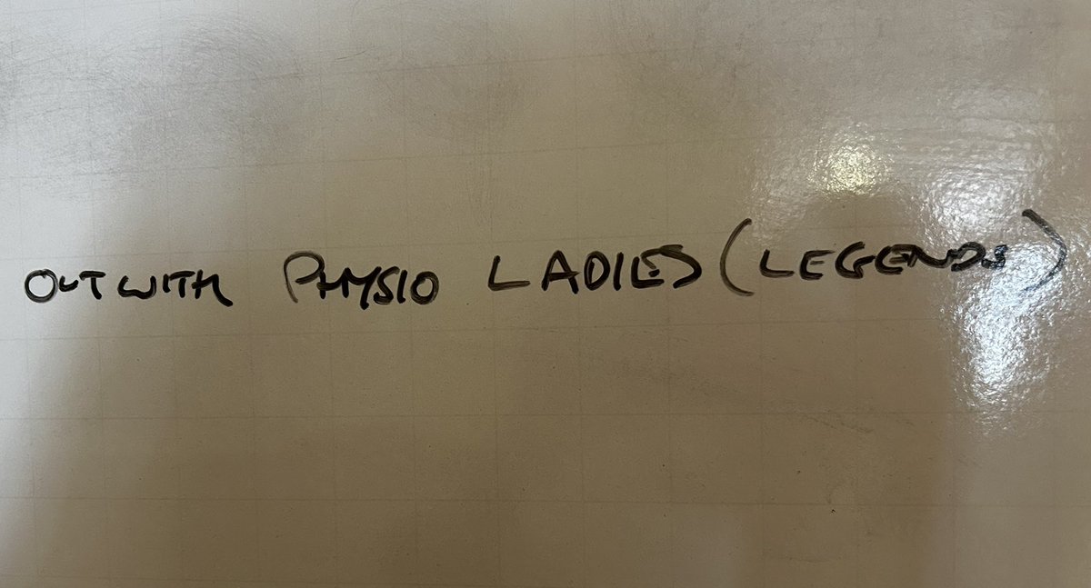 Went for an outdoor walking physio session in the sun this afternoon. The patient signed us out. #PhysioLegends #RehabMatters #RightToRehab