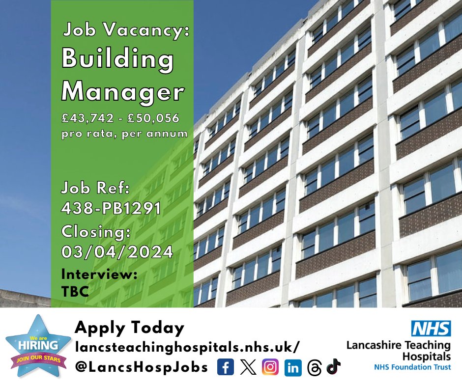Lancashire Teaching Hospitals Jobs 💙 tweet media