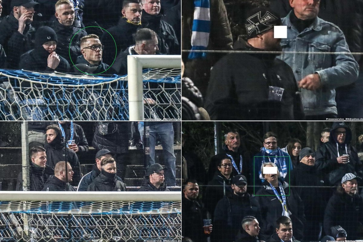 PresseserviceRN's tweet photo. (1/x) Teile der Fanszene des Chemnitzer FC sind seit Jahren als Akteure im extrem rechten Milieu bekannt.
Auch beim Regionalligaspiel #SVBCFC  wurde dies wieder deutlich.
Einige Beispiele dazu in den nachfolgenden Tweets.
Alle Fotos aus dem CFC-Fanblock: https://t.co/1AfeMoZvlD https://t.co/e2ZZOjdsbu