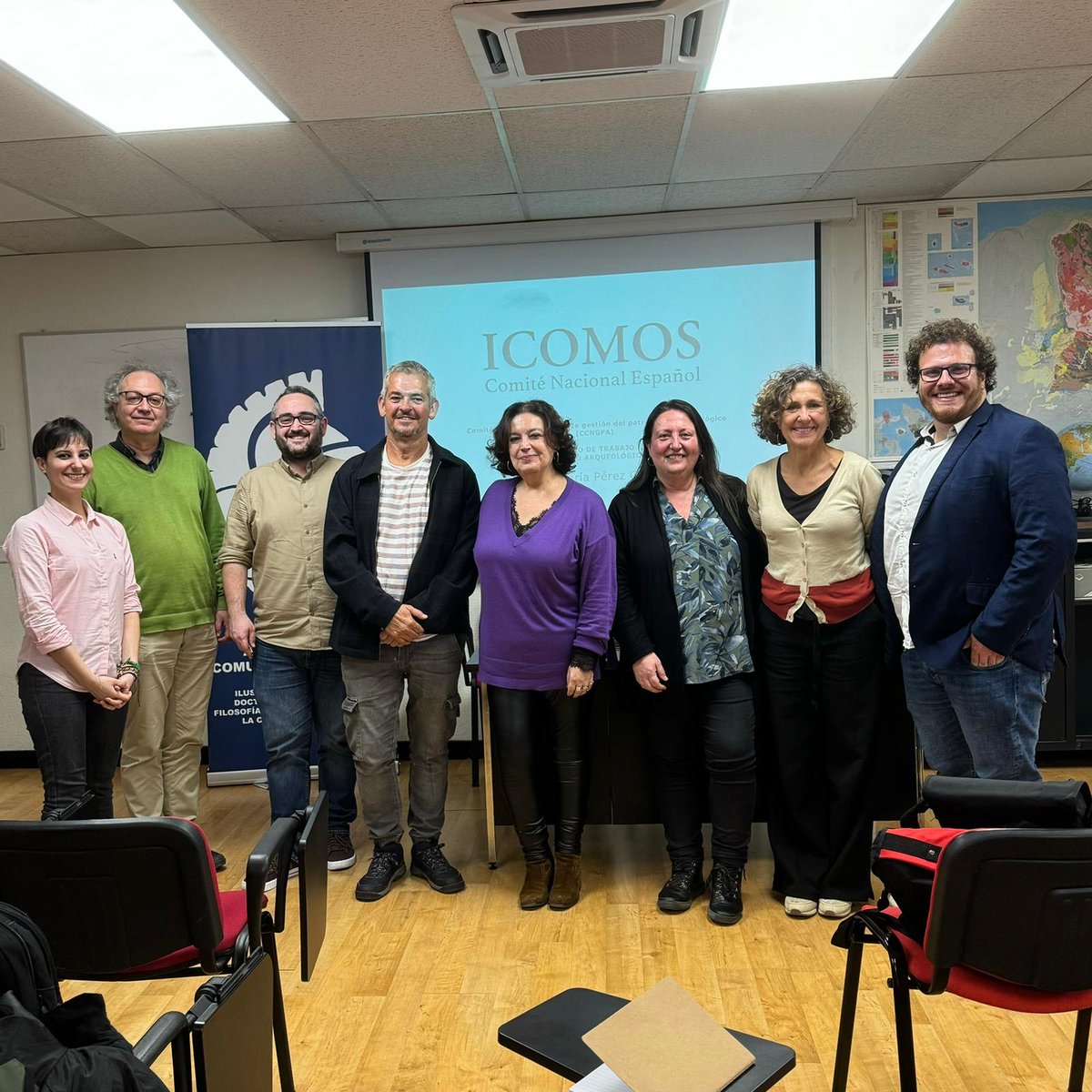 ICOMOS_esp's tweet photo. 📢¡Noticias sobre la primera reunión de trabajo del Comité Científico Nacional de Gestión de #PatrimonioArqueológico (#CCNGPA) de #ICOMOSEspaña celebrada en el Colegio de Arqueólogos de #Madrid, @arqueologia_madrid!
Tanto este comité como el de arte rupestre han sido elogiados👉 https://t.co/3Xf5ujFcjI