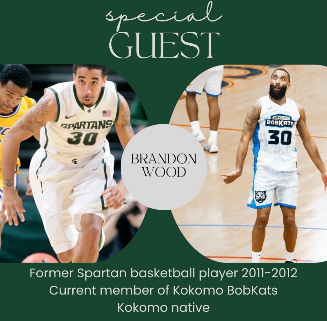 Tomorrow I’ll be at Bubba’s 33 Fishers for a meet & greet hosted by @MSUAlum_Indy! 🙌🏽 Looking forward to meeting some new Indiana based Spartans and watching us get this second round win against UNC! 💚