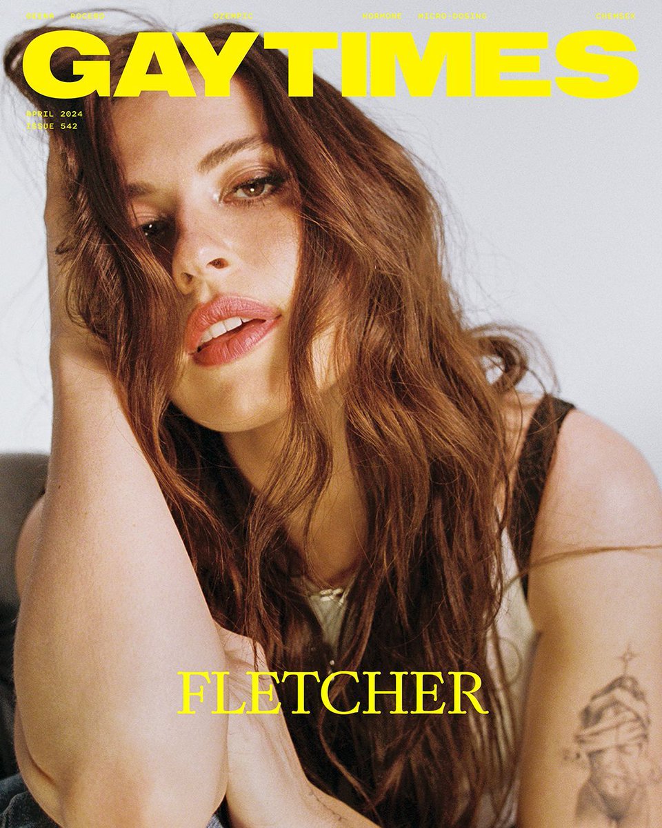 gaytimes's tweet photo. For @findingfletcher, love isn’t the drug - it’s the antidote 💛⁠
⁠
On the cover of the new issue of GAY TIMES Magazine, the sapphic singer discusses her new album and reuniting with @nowthisisliving (Her ex and photographer of this very shoot...)

https://t.co/NhHIXA4Cp7 https://t.co/hCaaRKH3z1
