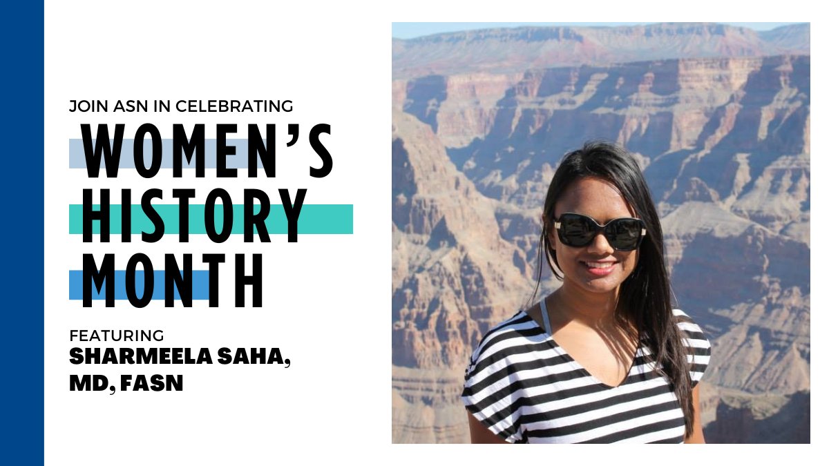 This #WomensHistoryMonth, hear from @sharsolutes, 'In nephrology, diversity, equity, and inclusion means to pay attention to not just the lab values but remember the human beings impacted and the challenges they may face. Everyone has a story.'

#NephrologyStories #IamASN