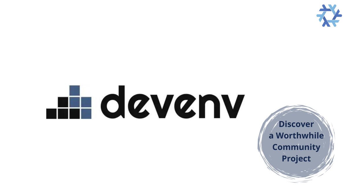 Release 1.0 of devenv is here! After a rewrite in Rust, our dev environment boasts exciting new features. Take a look and join us in giving a virtual high five to Domen Kožar for his outstanding work! buff.ly/4a612Cm