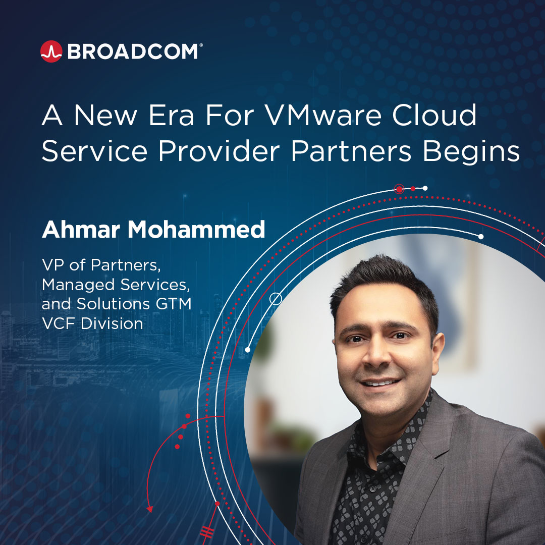 Broadcom will rely heavily on cloud service provider partners to transform customers' businesses with VMware Cloud Foundation. Learn how partners can reach new levels of profitability + growth with the newly launched VMware Cloud Service Provider Program: bit.ly/3IK9aN3