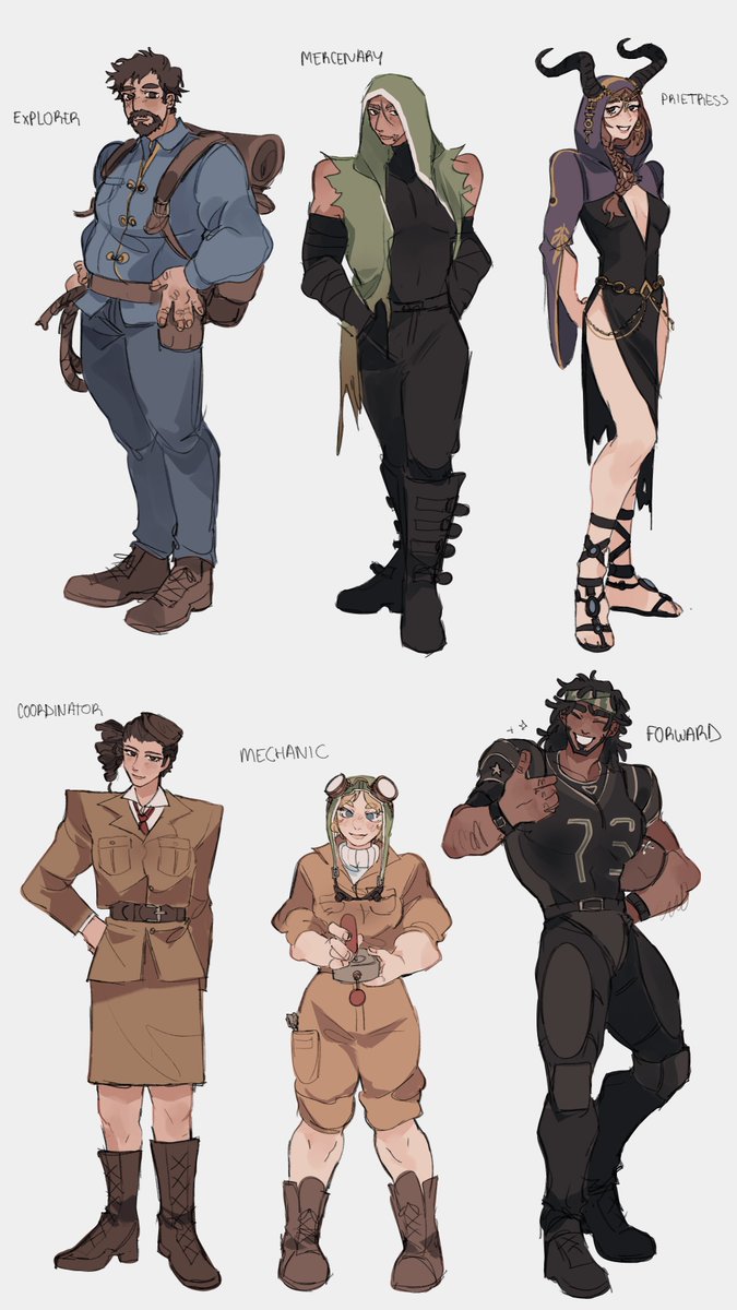 Chawawanya's tweet image. yayay 6 again!!

---
#idv #identityv #idvexplorer #idvmercenary #idvpriestress #idvcoordinator #idvmechanic #idvforward #fionagilman #naibsubedar #kurtfrank #marthabehamfil #tracyreznik