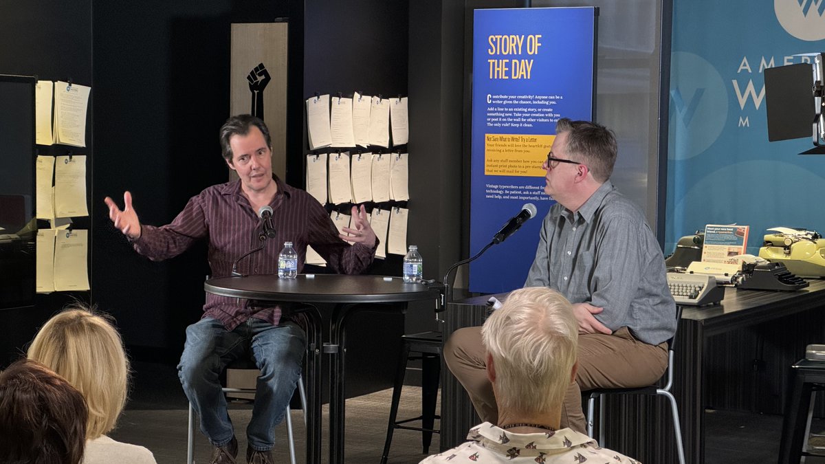 Thank you to author Daniel de Visé and everyone who came out to see our conversation with him! If you missed the event, you can watch the recorded version on our YouTube page now!