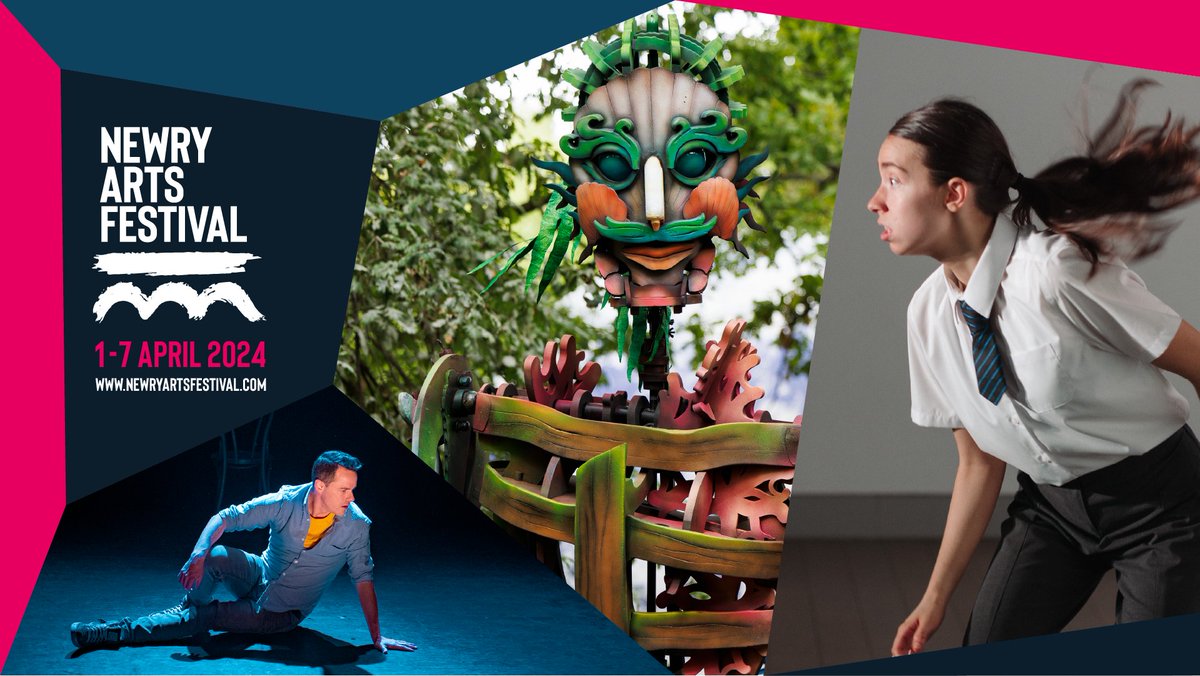 #NewryArtsFestival returns ... packed with renowned acts, original works and innovative talks; with comedy, music, drama and family fun, in quirky venues across #NewryCity. 📅 1-7 April 2024 🎟️ Tickets and full programme👇 visitmournemountains.co.uk/newryartsfesti… #VisitMourne #NMDArts