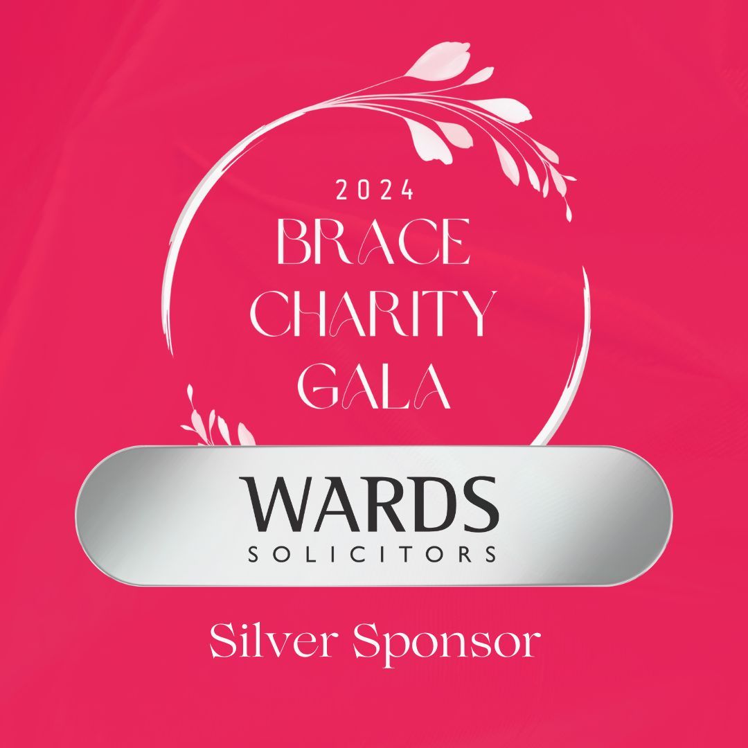 It is with great excitement that we can announce Wards Solicitors as silver sponsors of the upcoming BRACE Charity Gala 2024 (September 5th) 🔘 Learn more about @wardssolicitors: wards.uk.com Join us for the BRACE Charity Gala 2024: buff.ly/4amCi8K