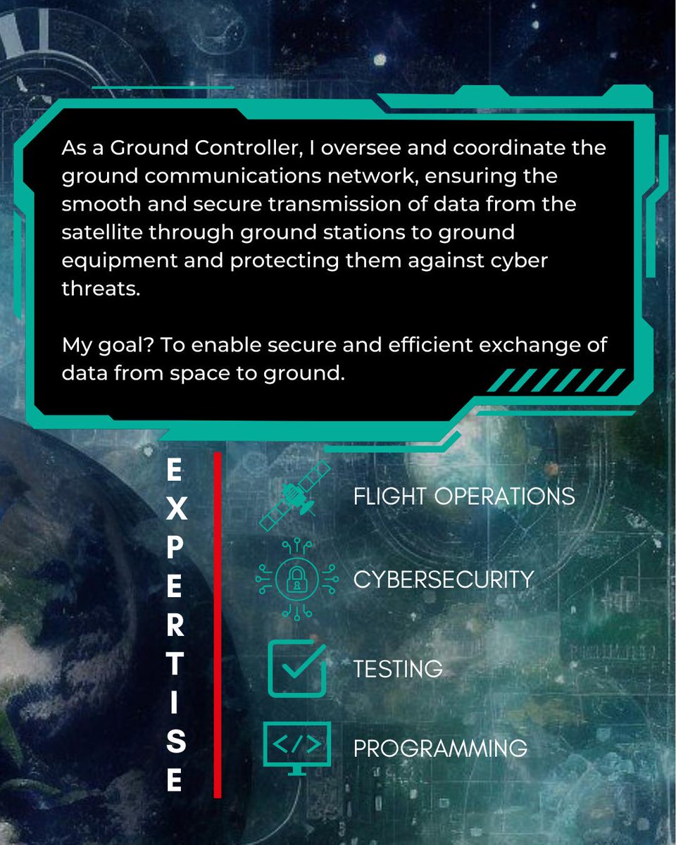 Argotec_Space's tweet photo. ๐ Meet Andrea! Our Ground Controller ensures data protection in the HEO project, part of @IrideSpazio. With him on the team, secure data flow from space to ground is always guaranteed ๐
@esa @palazzochigi @EuropeanUnion @ItaliaDomaniGov
#ProgrammaIride #EarthObservation https://t.co/KmxekgJIB4