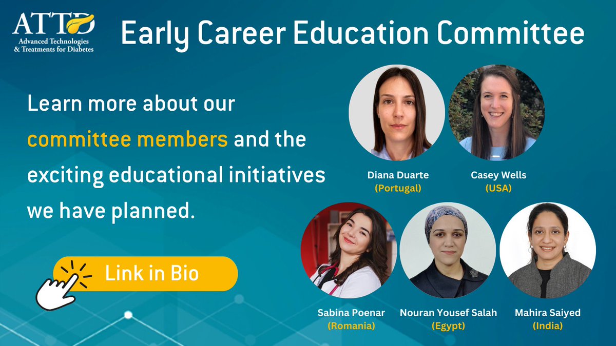 🤩 We are happy to introduce you to the ATTD #EarlyCareerEducationCommittee! We invite you to explore our website to learn more about our committee members and the exciting educational initiatives we have planned. Learn more: bit.ly/43xol5Q 👈 #ATTD24 #UNLOKEducation