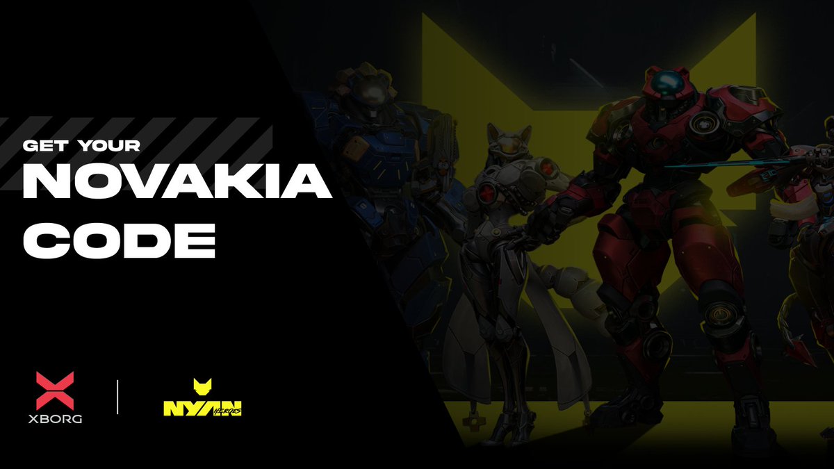 XBorg x @nyanheroes 🤝 We're giving away Nevokia Codes on our @GamerBaseHQ Base 🙌 Get yours now! gamerbase.gg/c/XBorg/quests