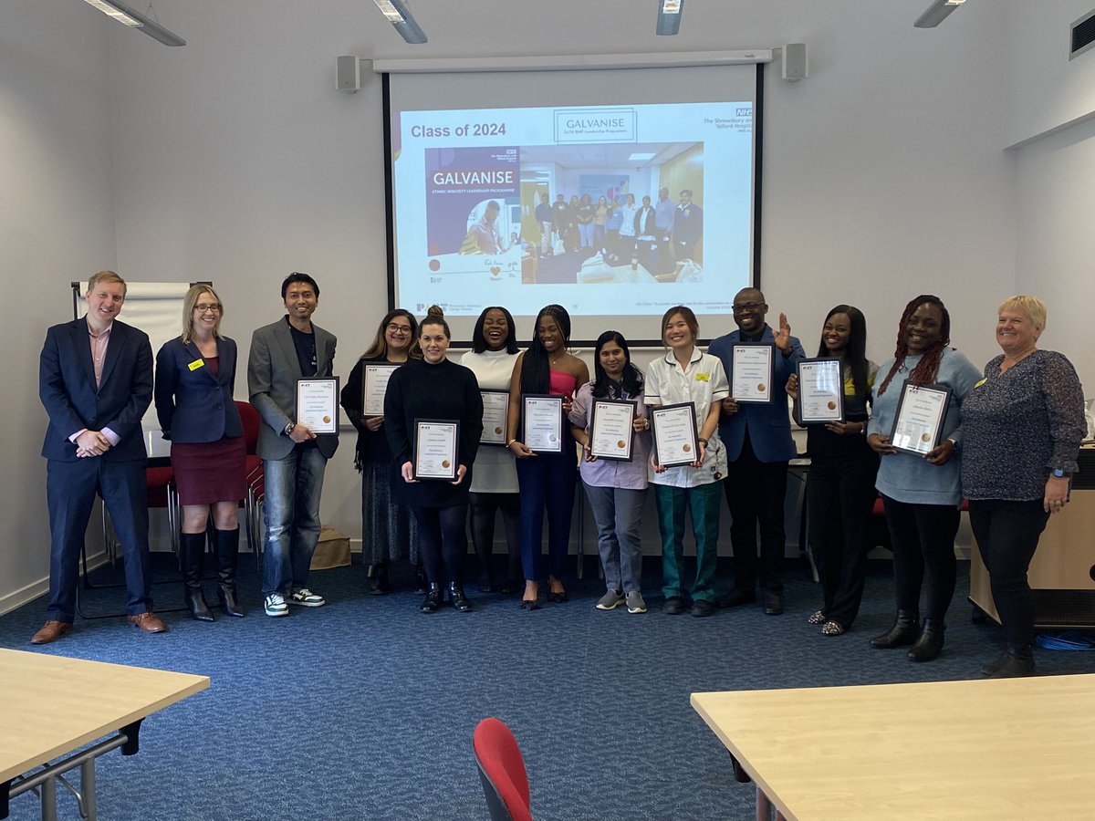 Congratulations to our Galvanise class of 2024 who completed the programme today with superb presentations <a href="/sathNHS/">SaTH</a> <a href="/SaTHImprovement/">SaTH Improvement Hub</a> <a href="/SaTHEducation/">Sath Education</a>  <a href="/SaTHschwartz/">Schwartz</a> #leadership