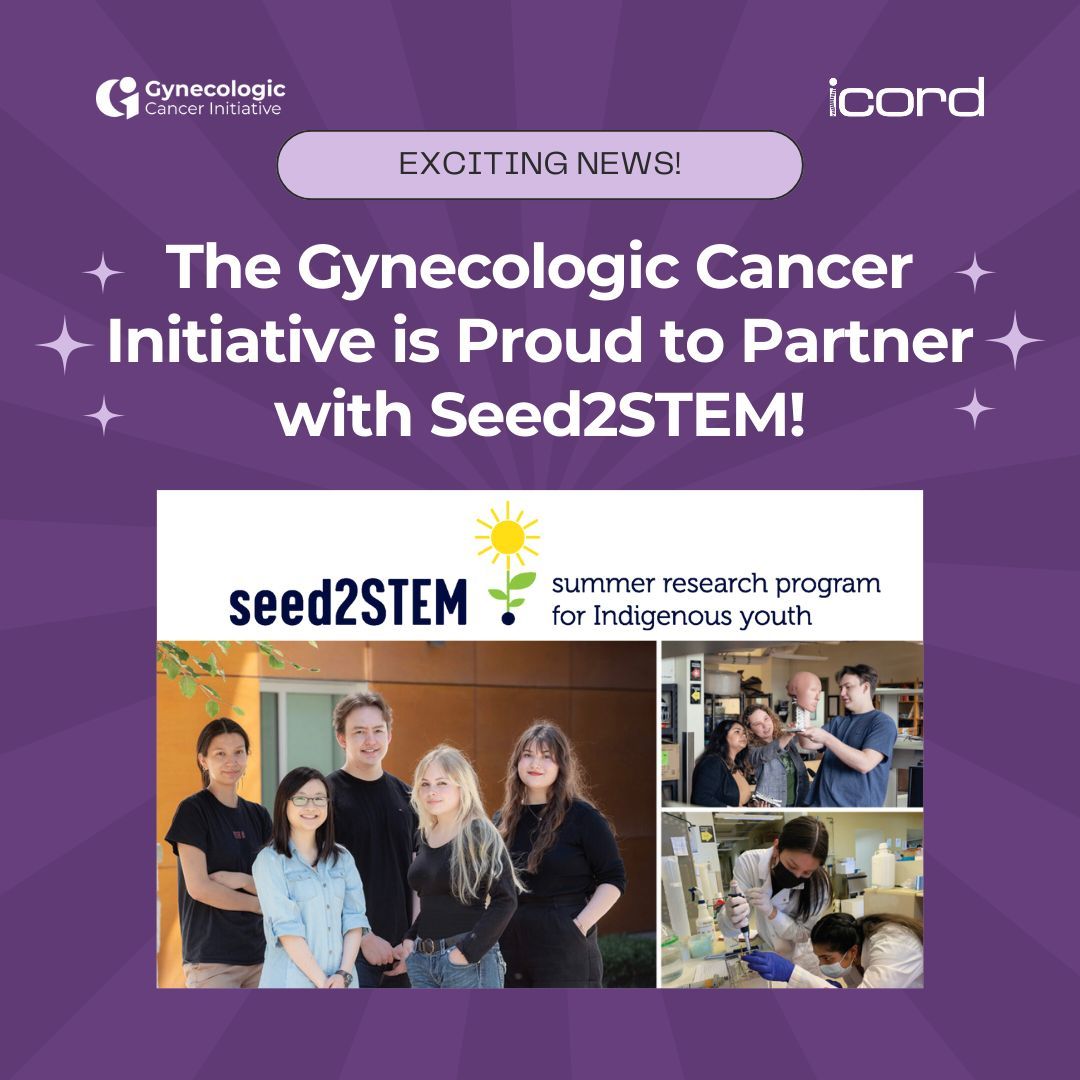 GCI_Cluster's tweet photo. Exciting news! ๐ @GCI_Cluster has partnered with #Seed2STEM to offer Indigenous youth with hands-on experience with #gynecancer research over the summer.
โฐ Applications for Seed2STEM close April 2nd
๐กLearn more: https://t.co/rKLCaqQxJG
@ICORD_SCI #IndigenousEducation https://t.co/nUZVVzF4zB